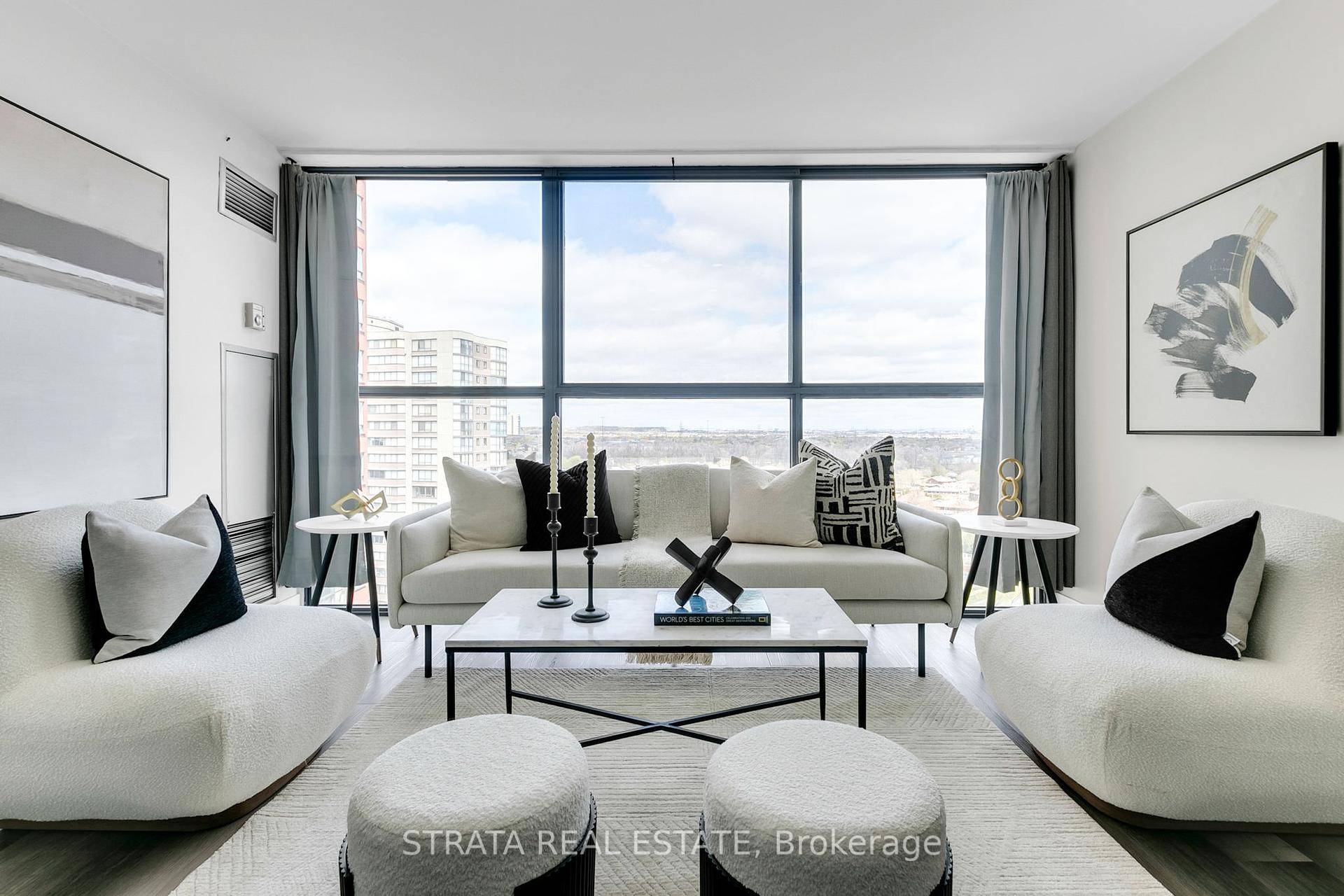 Welcome To This Stunning 2 Bed, 2 Bath Condo In Mississauga Steps Away From Square One.