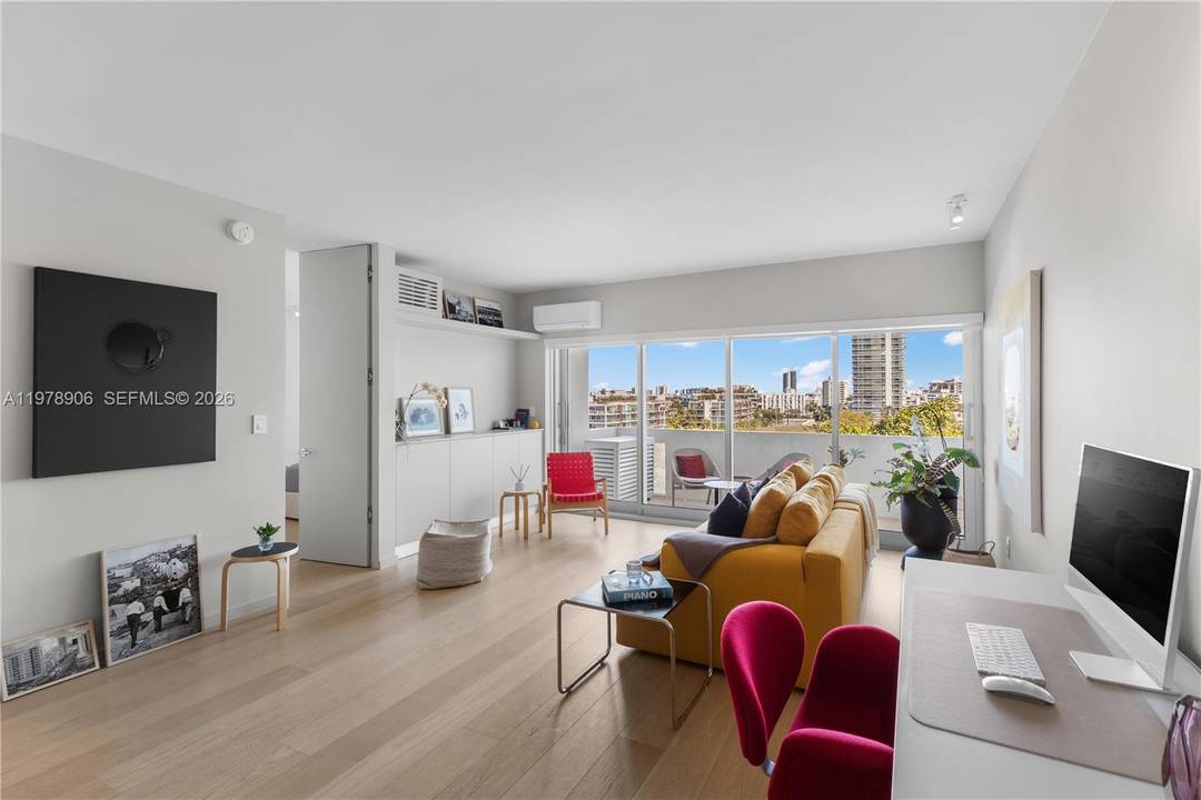 Impeccably renovated one bedroom apartment with chic wood floors throughout.