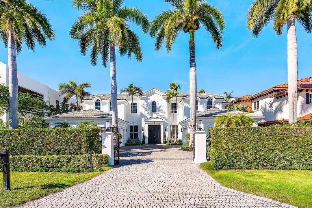 Welcome to an extraordinarily renovated, private, gated waterfront estate, just completed with brand new Restoration Hardware furnishings, and set within one of Boca Raton's most prestigious enclaves.