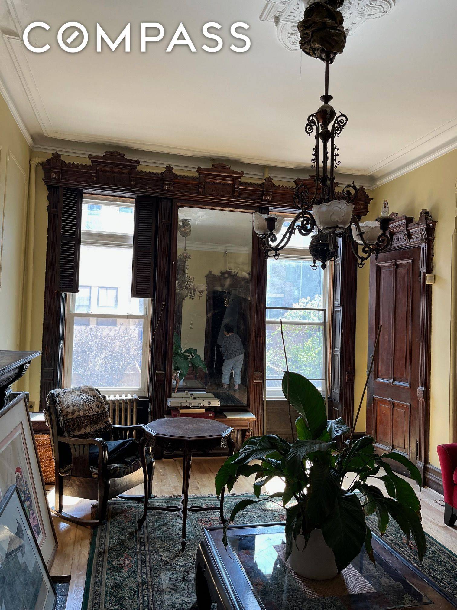 Built in 1910 this legal 2 family home is currently being used as a single family home.