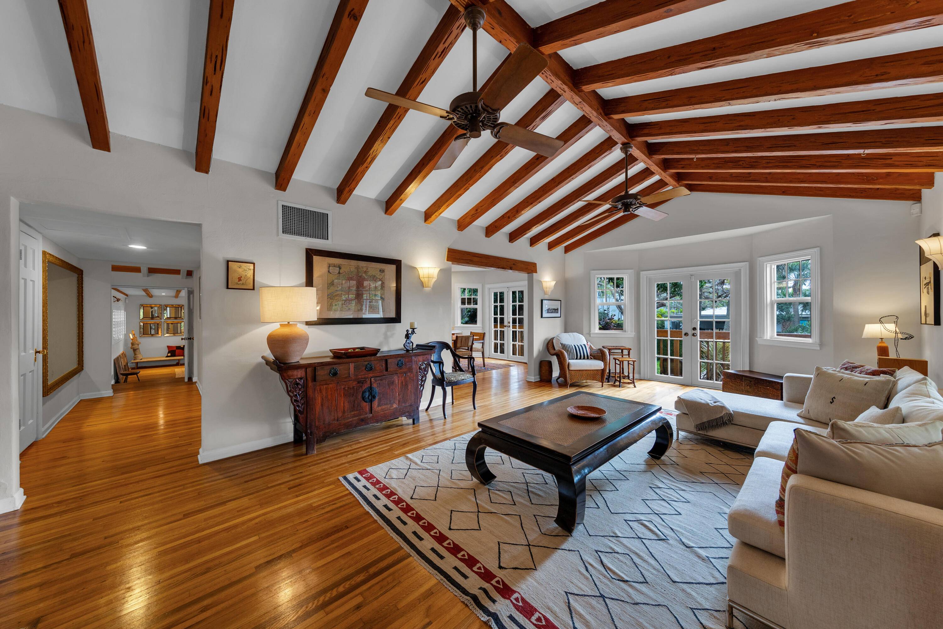 Timeless 1939 Victoria Park home on rare double lot !