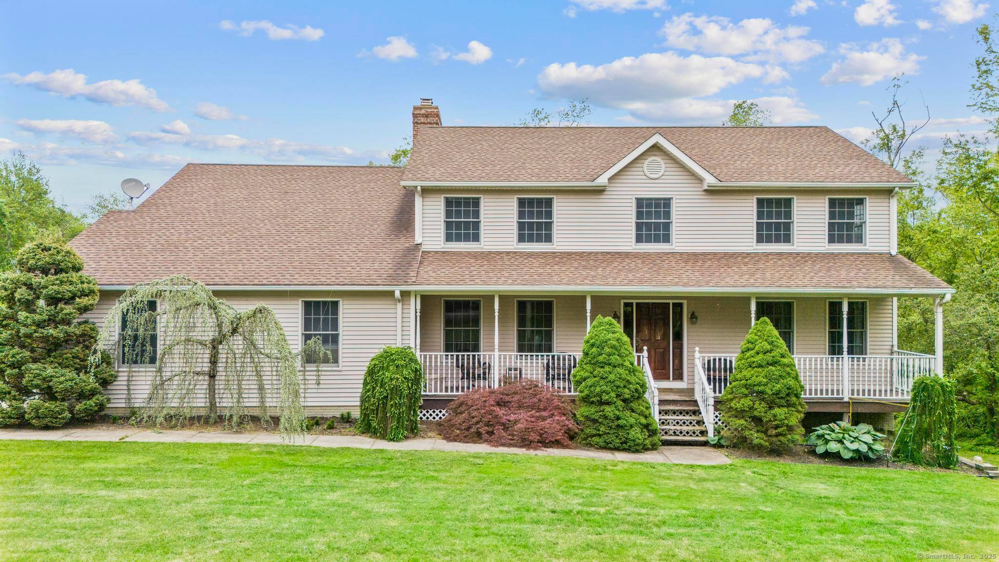 Charming Colonial on Private 3 Acre Lot.