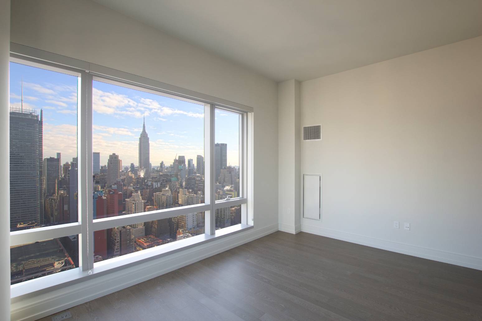 With sweeping views of the city from sunrise to sunset 555TEN towers over the new West Side.