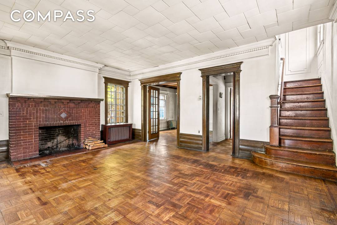 Tucked away at the end of a quiet cul de sac on a bucolic, tree lined street in the heart of historic Ditmas Park, this enchanting five bedroom Victorian offers ...