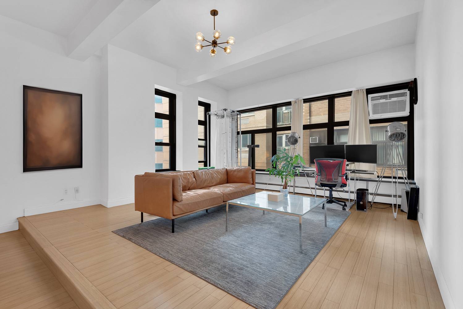Welcome to Residence 6M at The Armory a spacious and thoughtfully designed one bedroom residence with exceptionally low monthly carrying costs.