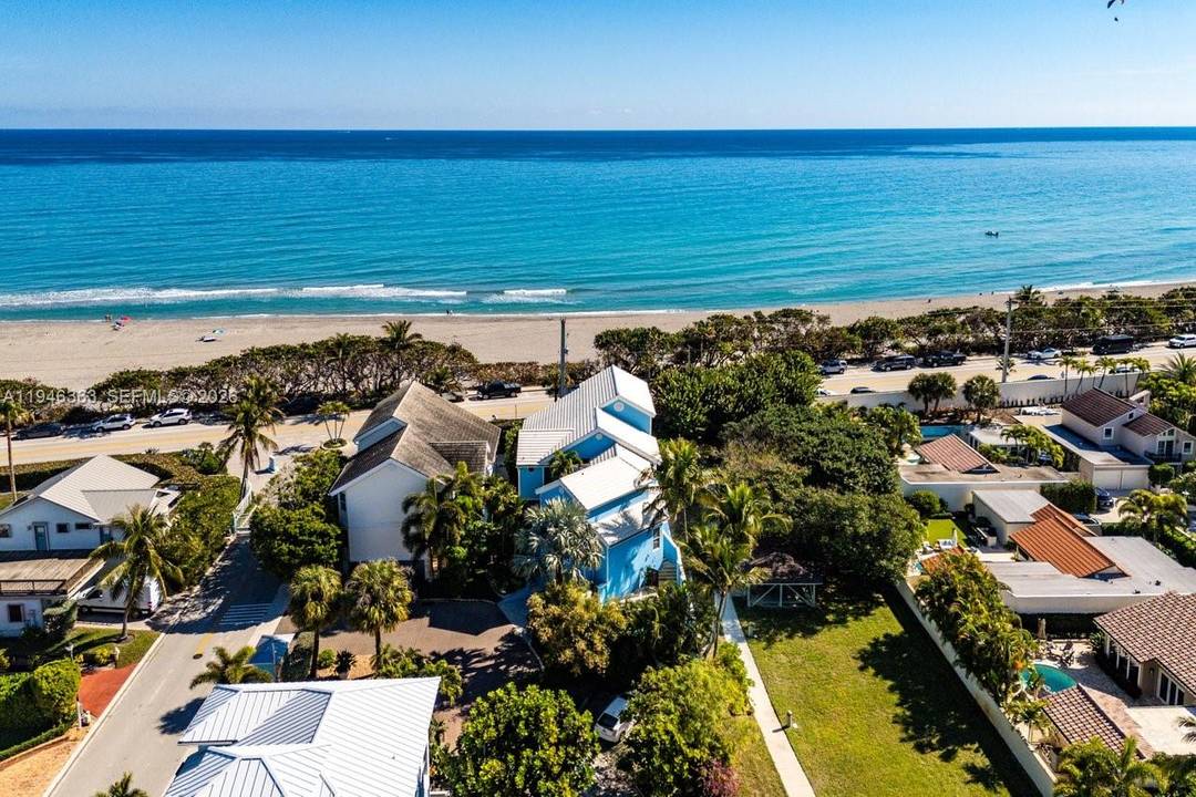 Welcome to 102 Xanadu. Beautiful BEACH HOUSE located directly across from the Jupiter Beach.