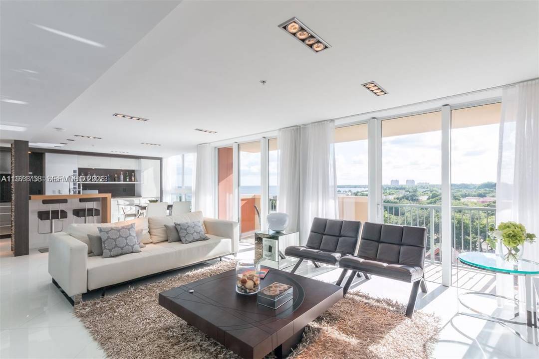 Enjoy breathtaking views of Biscayne Bay from every room in this beautifully remodeled 1, 750 square foot residence at the iconic The Mutiny Hotel.