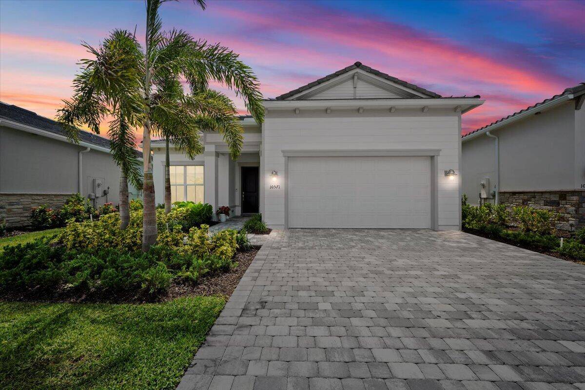 Fantastic opportunity to own a brand new 3 bedroom, 2 bathroom home in the exclusive Avenir community of Palm Beach Gardens, FL.