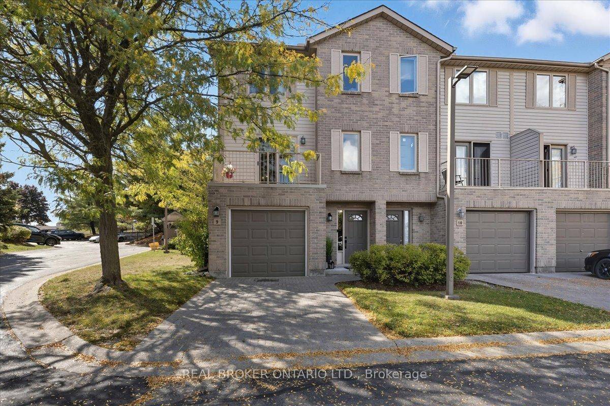 Flooded with natural light all day long, this fully renovated end unit townhome in Kitcheners sought after Laurentian Hills neighbourhood is move in ready and packed with upgrades !