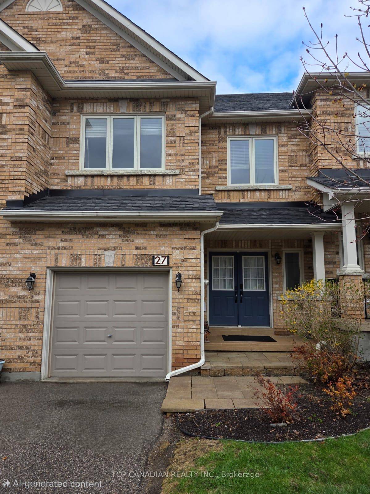 Elegant executive 'Acorn' townhome in the prestigious Westbrook Gate community, featuring exquisite interior fnishes and high end upgradesthroughout !