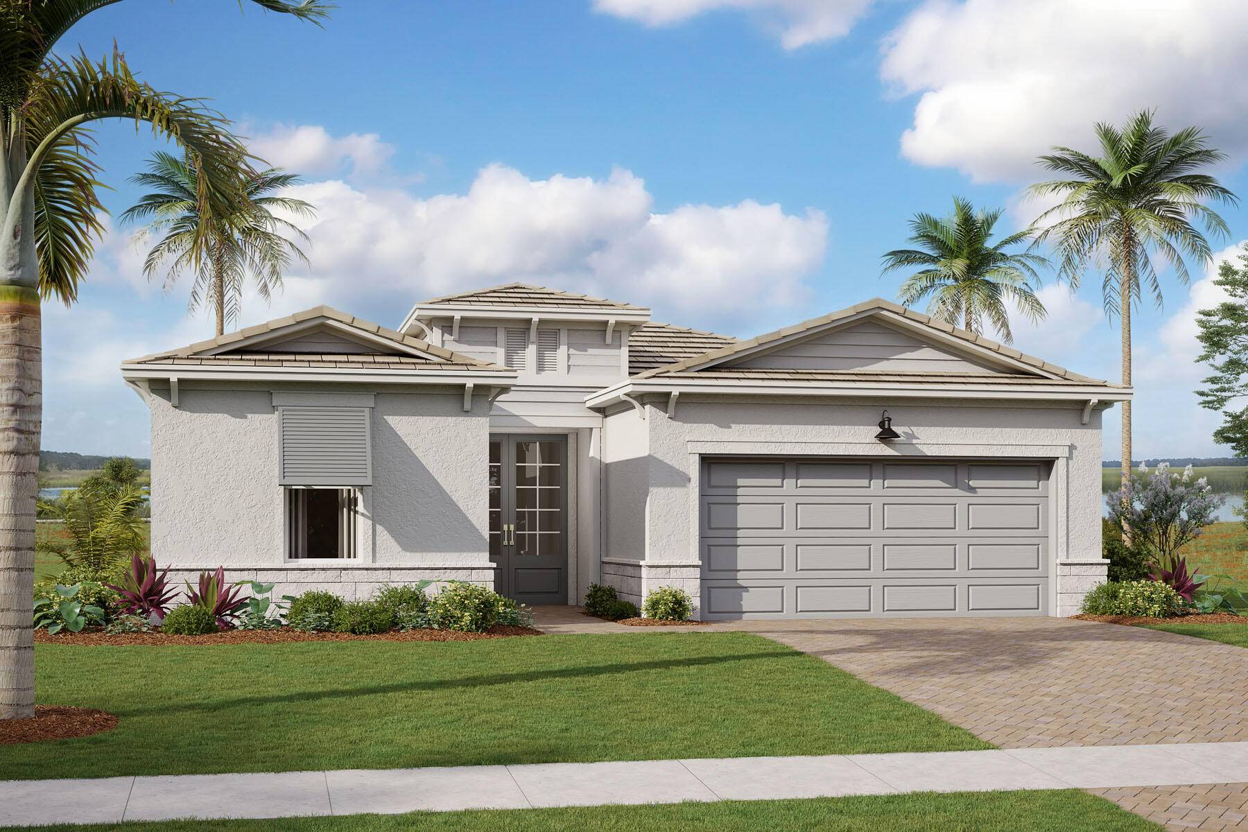 The beautiful 1, 708 square foot Willow floorplan offers the Tranquility collection at Telaro with a floorplan rich in style and livability.