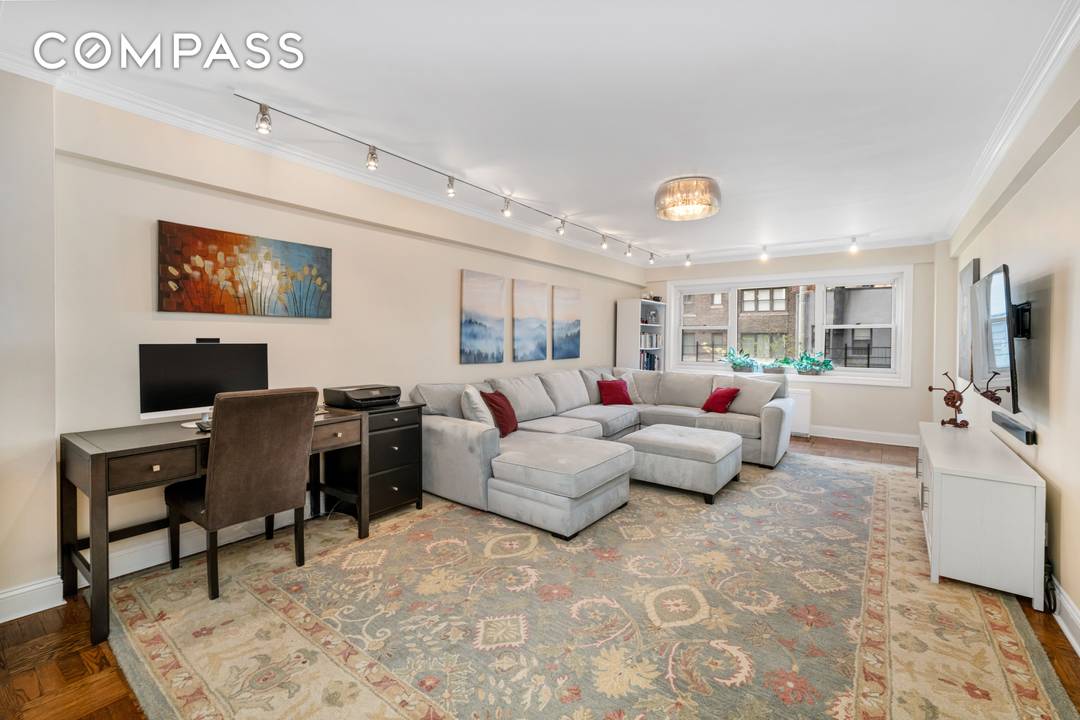 Sunny and spacious 3 bedroom 2 bath home with bright Southern and Northern exposures.