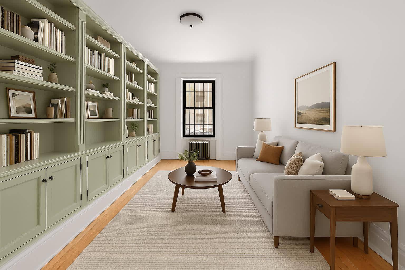 Welcome to Residence 6 at 615 West 113th Street, a spacious, sun filled one bedroom home nestled on a tranquil, tree lined block just off Riverside Drive.