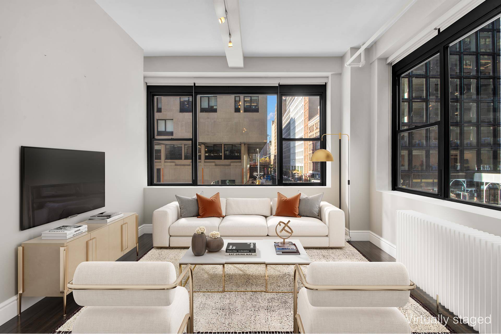 Welcome to 315 7th Ave, Apt 2A a unique corner residence nestled within the historic Kheel Tower.