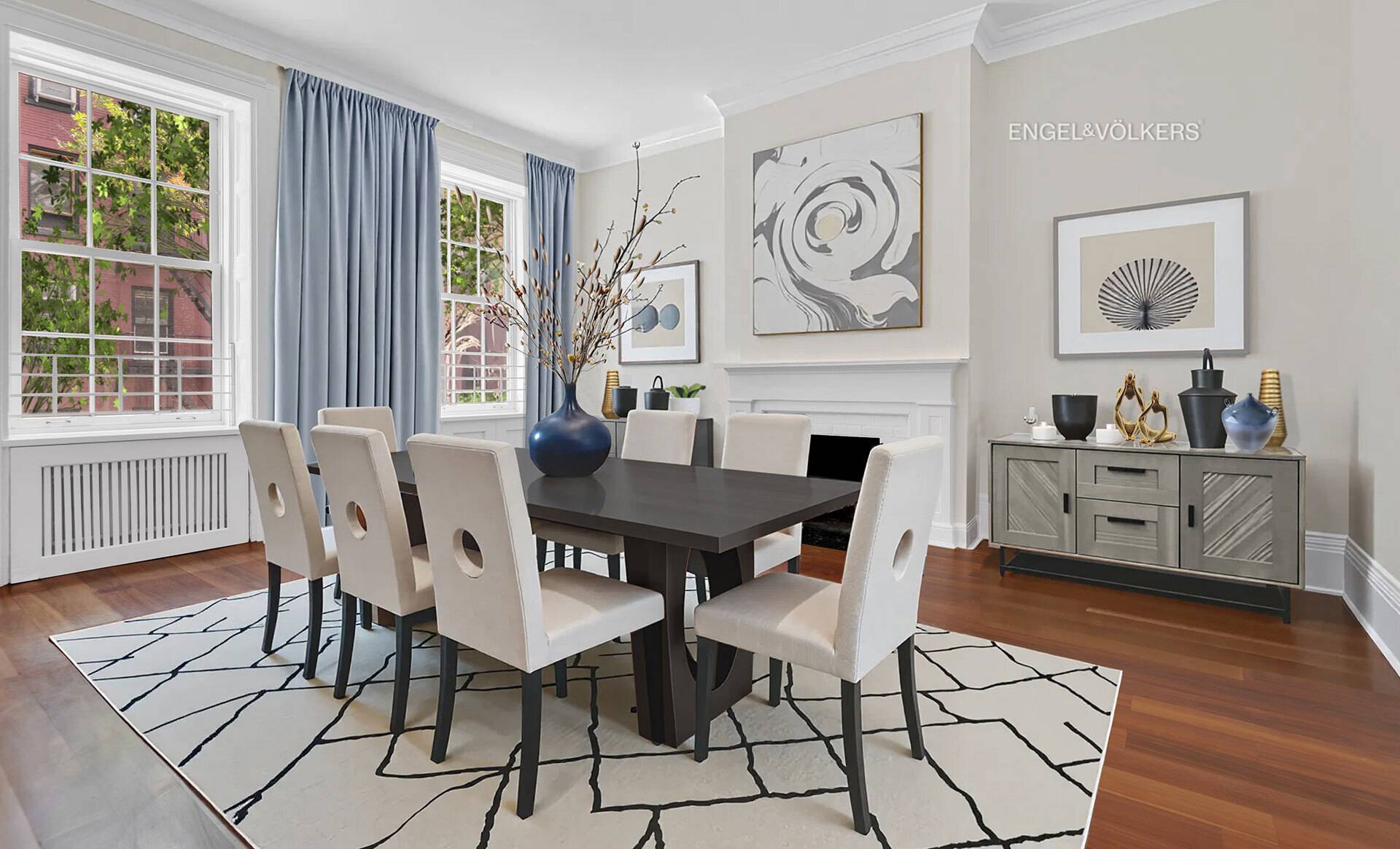 One of a Kind Townhouse Style Living in the Heart of Greenwich Village This exceptional home spans Two Full Floors approx.