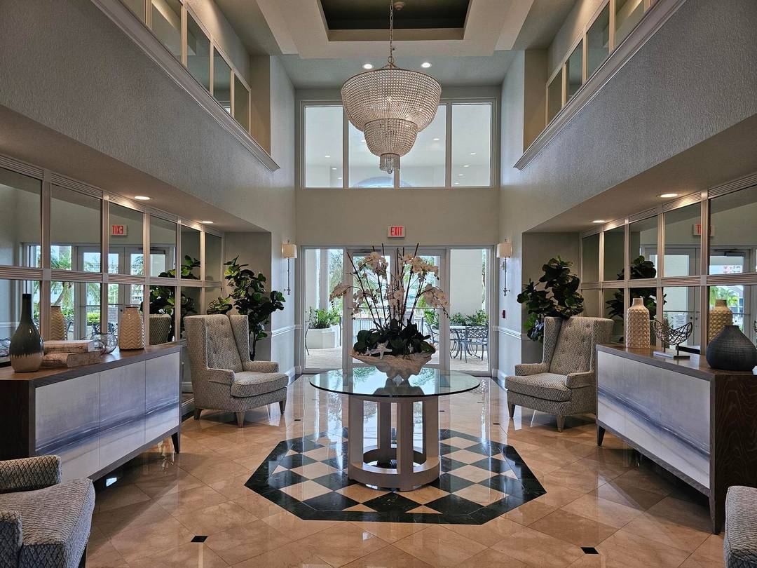 Gorgeous views from the 9th floor balcony facing the ocean and Intracoastal.