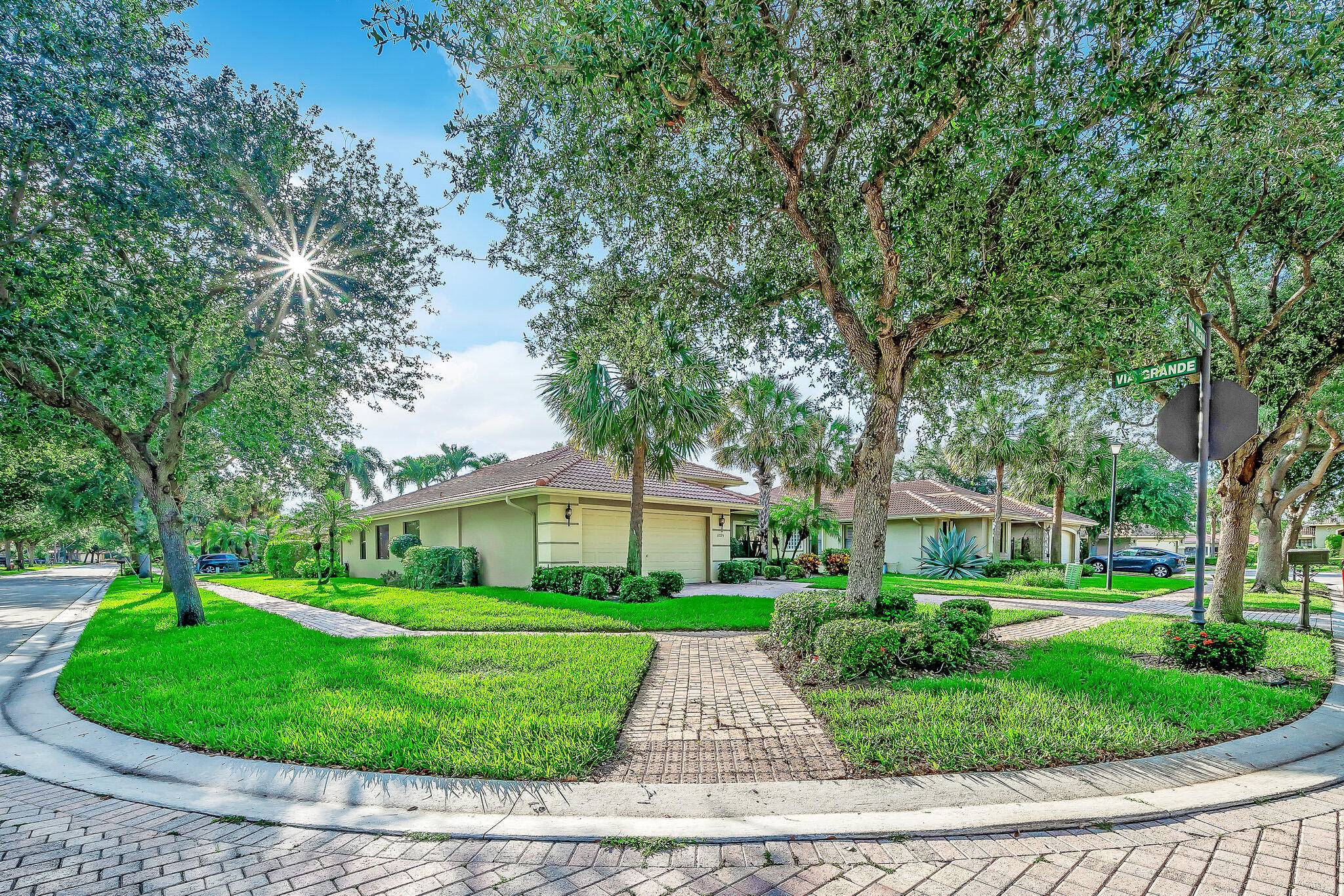 Tucked away on a quiet cul de sac in a lovely Boynton Beach neighborhood, this home offers three bedrooms and two bathrooms.