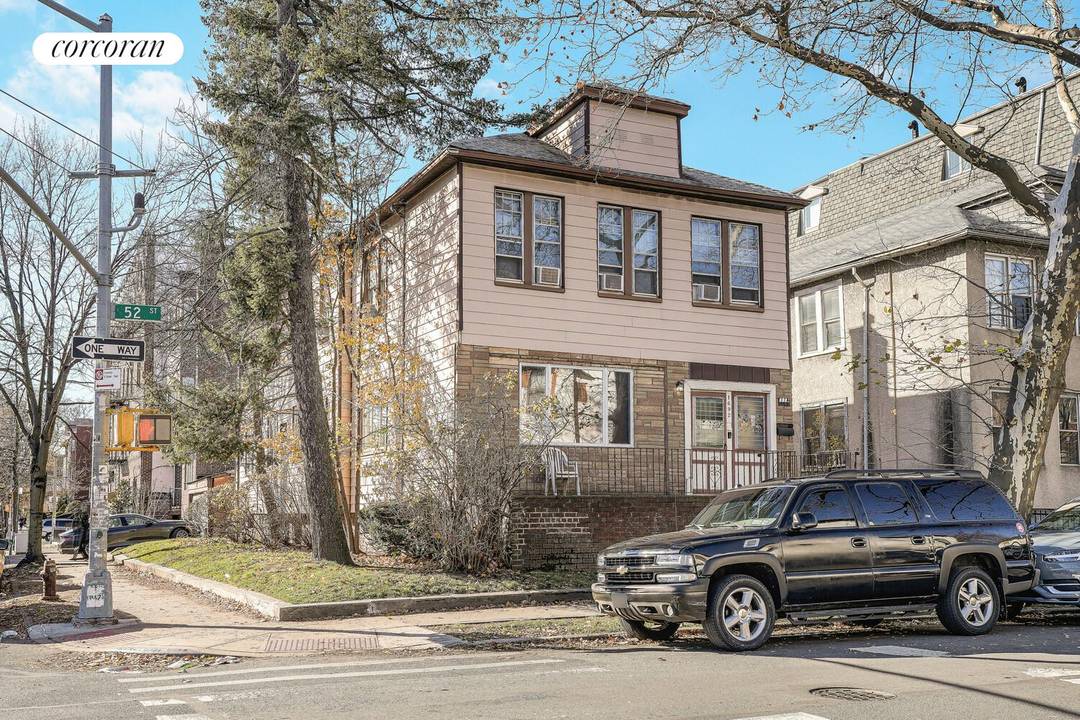 PREMIER BORO PARK OPPORTUNITY BUILD EXPAND OR REIMAGINE Unlock a rare opportunity in the heart of Boro Park with this exceptional corner 2 Unit home, set on an expansive 37.