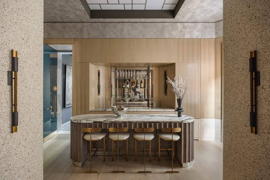 Presenting an extraordinary offering of timeless beauty and architectural pedigree, a masterwork by Parisian designer, Jean Louis Deniot, this rare and resplendent maisonette duplex has exquisite Central Park views, 15' ...
