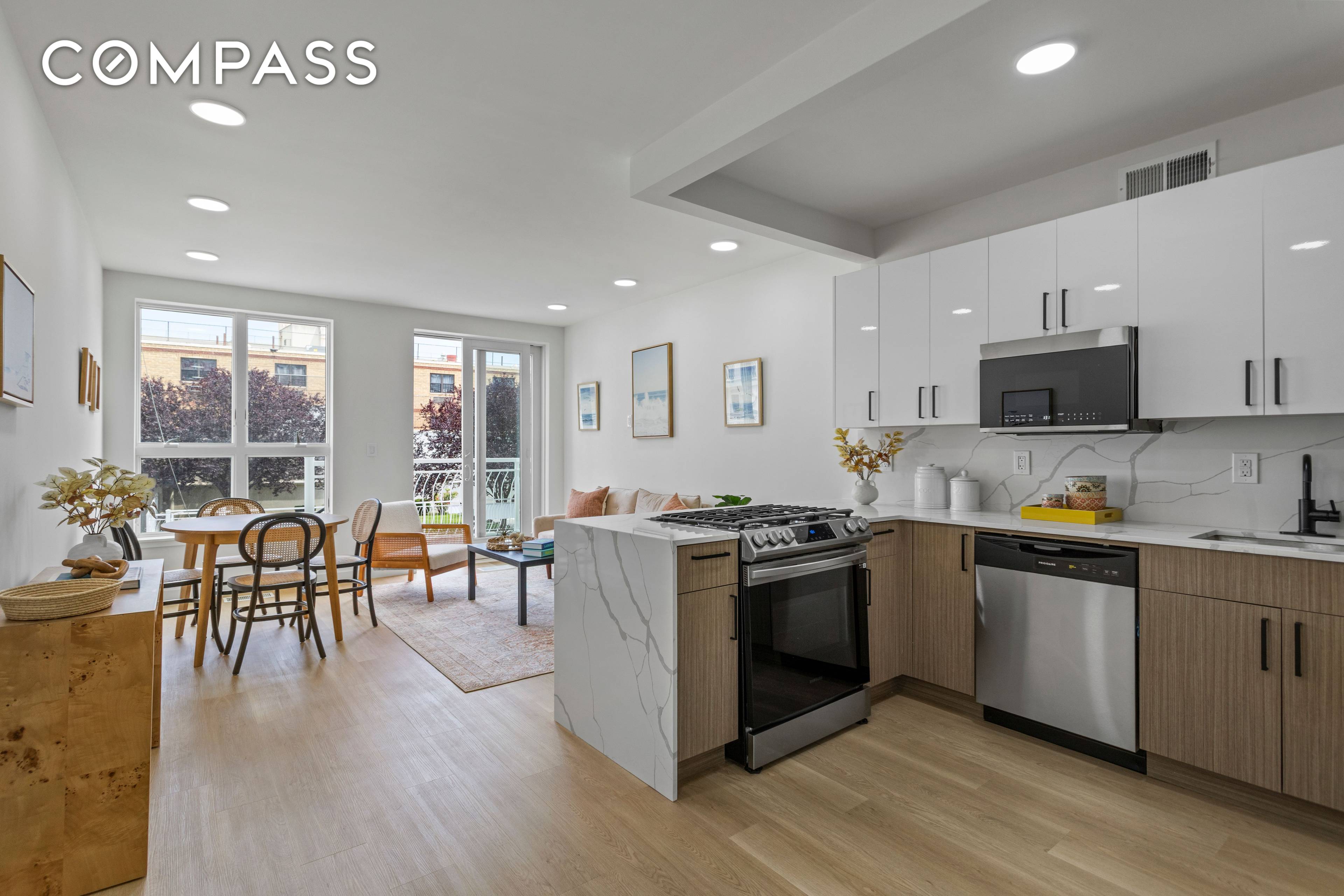 Enjoy modern waterfront living in this spacious 1 bedroom, 1.