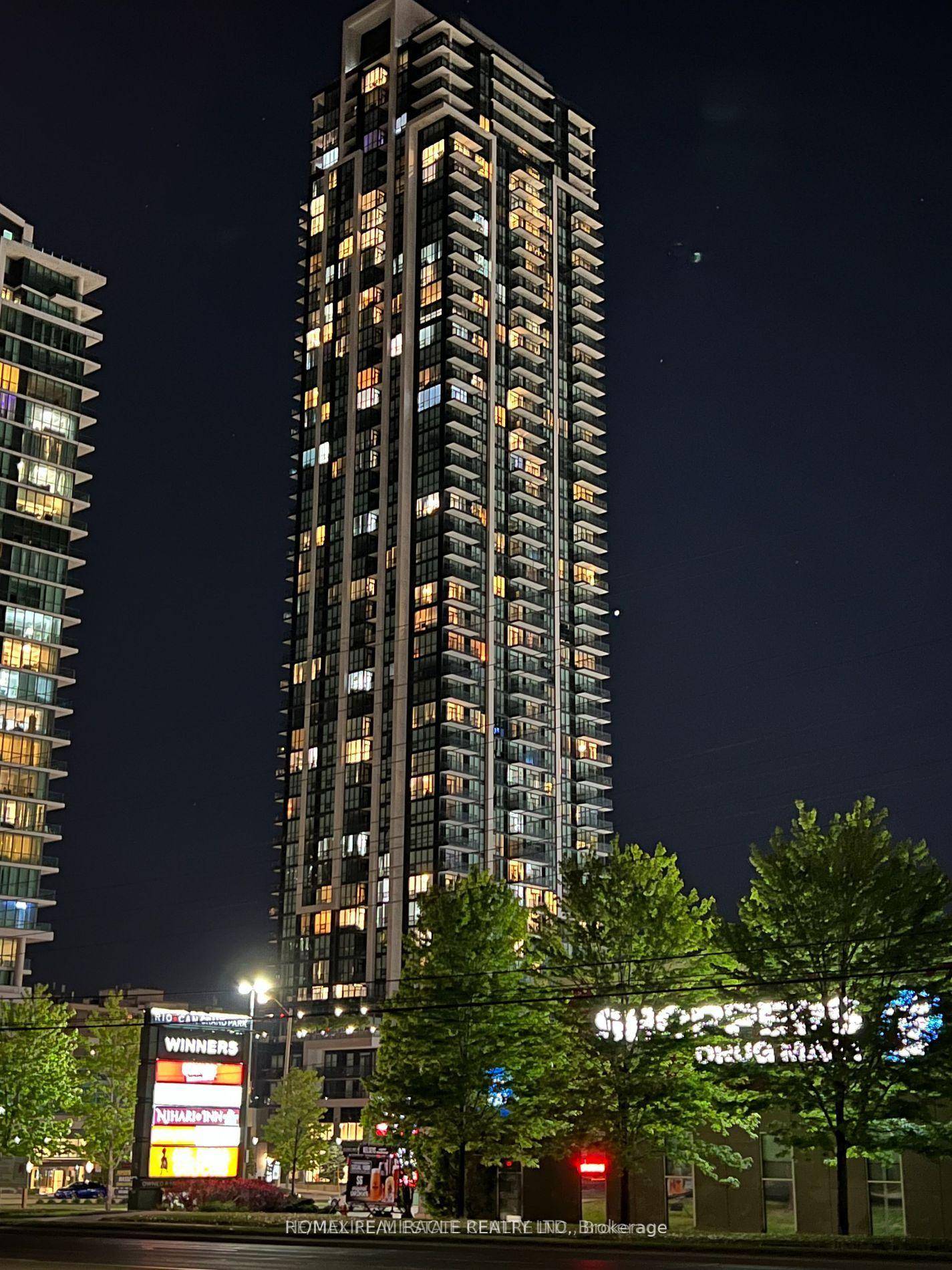 Prestigious Modern Condominium, Grand Park 2, Close to Square One, Spacious Open Concept 2 Bedrooms, 2 Washroom Corner Unit.