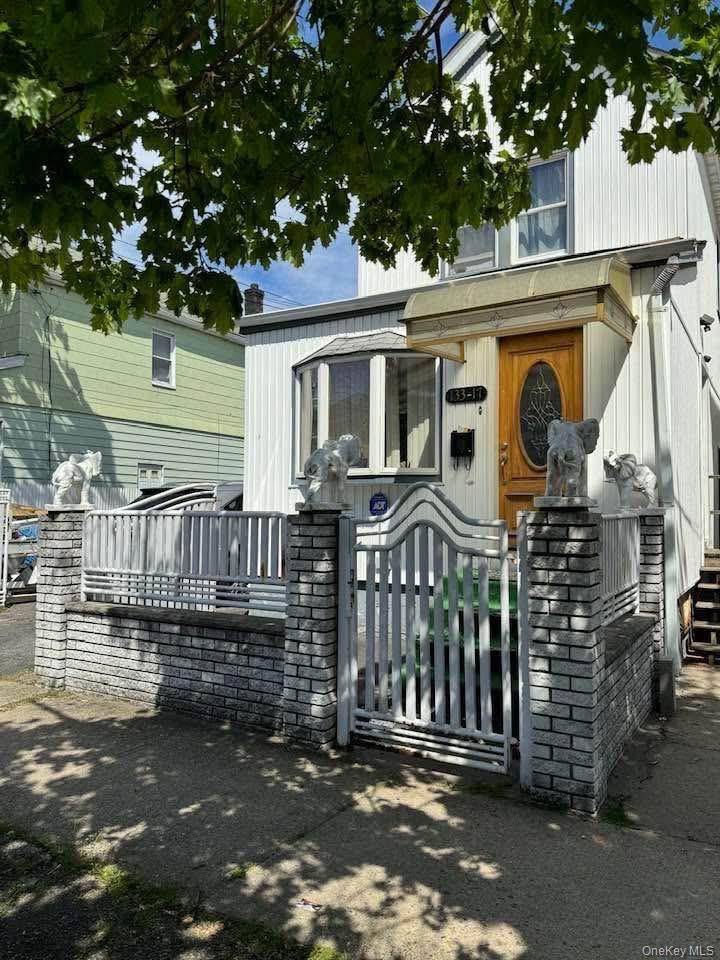 Single Family with extra separate lot.