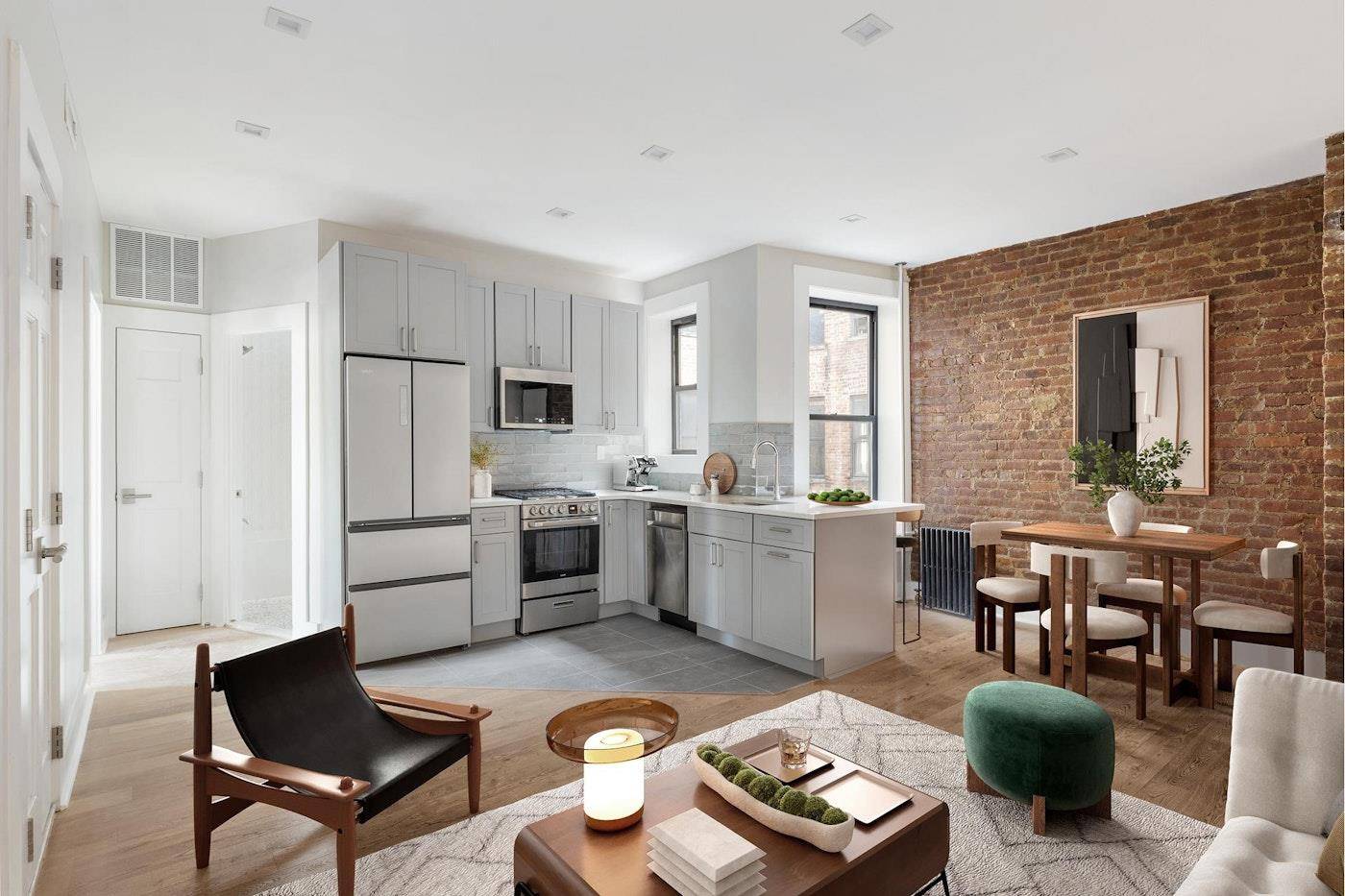 Located less than one block from Prospect Park and in one of the city's most charming neighborhoods, 39 Argyle Road Condominium converted condominium.