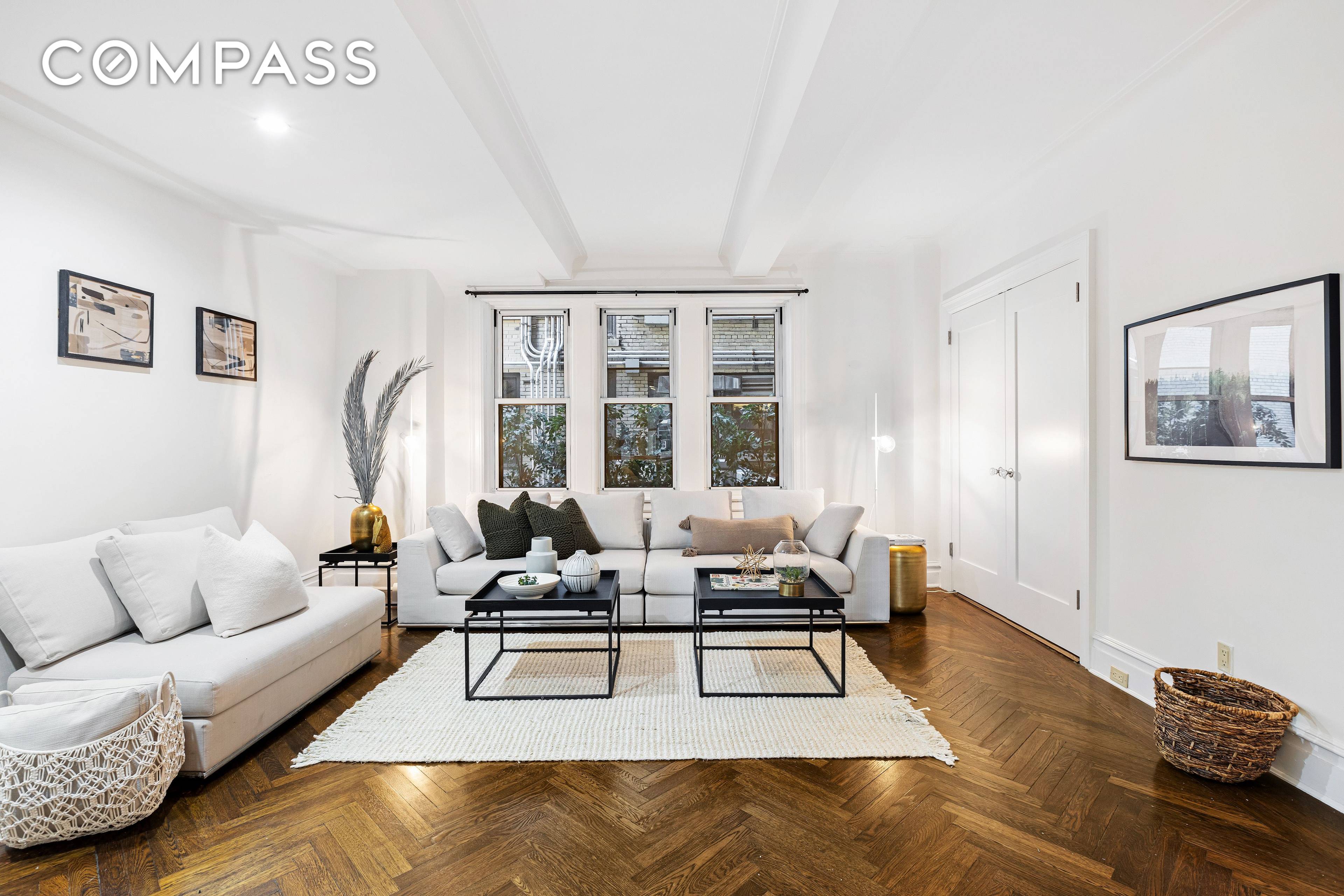 NOT A GROUND FLOOR, One Flight UP Elegant pre war 4 bedroom home with terrace.
