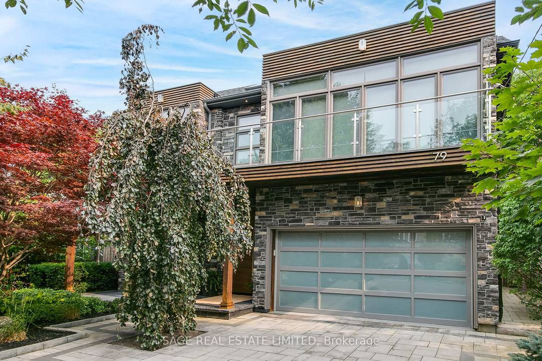 Perched on the Scarborough Bluffs with sweeping lake views, this sophisticated home was built in 2011 and offers over 5, 000 sq.