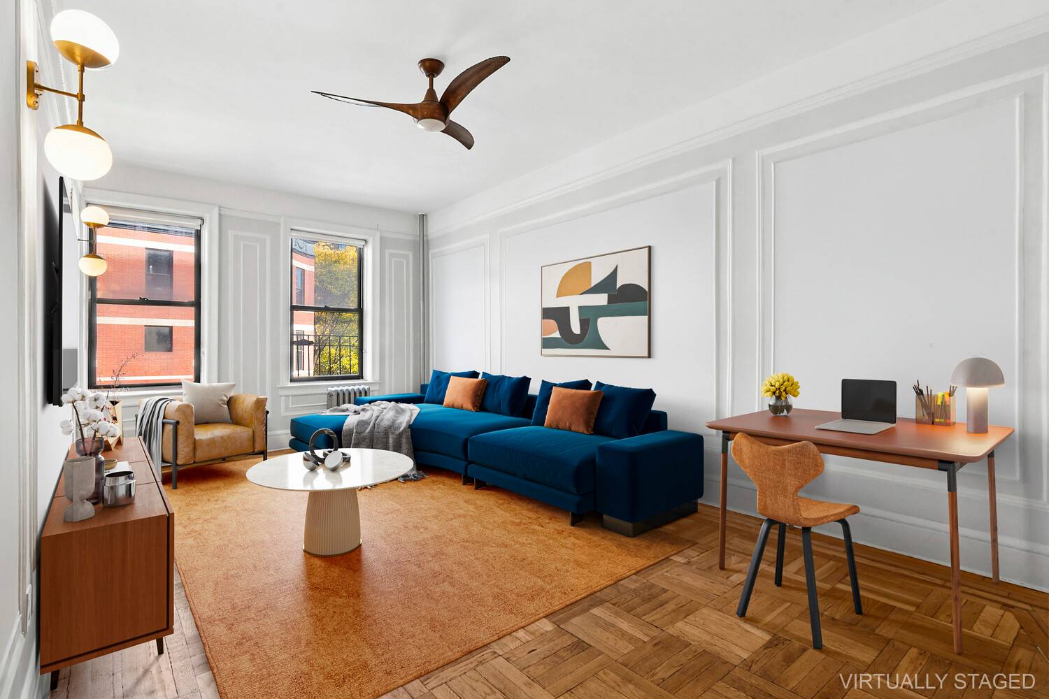 Nestled on one of Prospect Heights' most picturesque, tree lined blocks, this lovingly gut renovated one bedroom at 400 Lincoln Place pairs authentic pre war charm with a designer's sensibility, ...