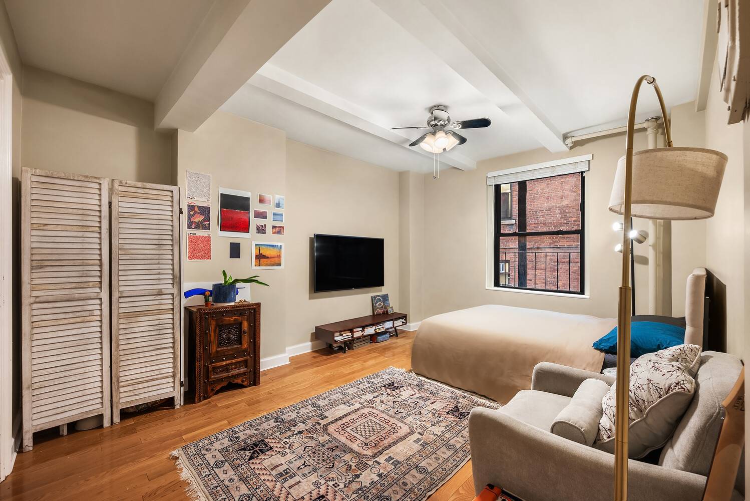 Welcome to Unit 2G at The Virginia Arms, a charming prewar cooperative nestled in the heart of the East Village.