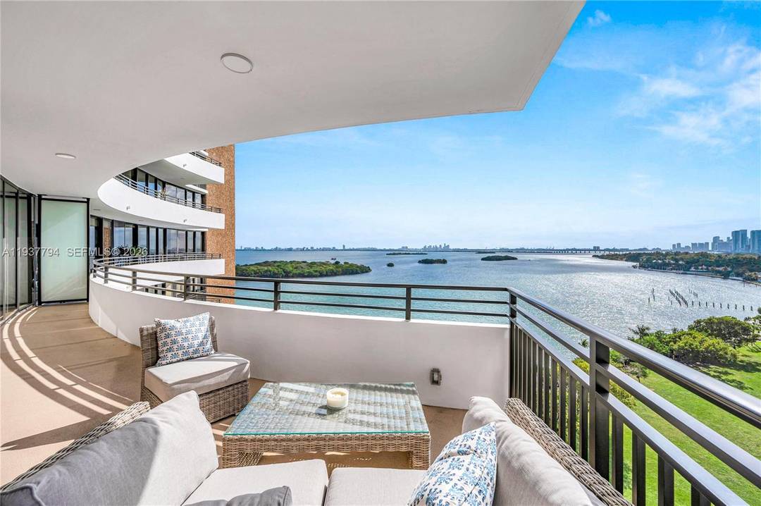 Iconic Bayfront living at the fully gated Palm Bay Towers with breathtaking panoramic views of Biscayne Bay, Miami Beach, and the Miami skyline from every room.