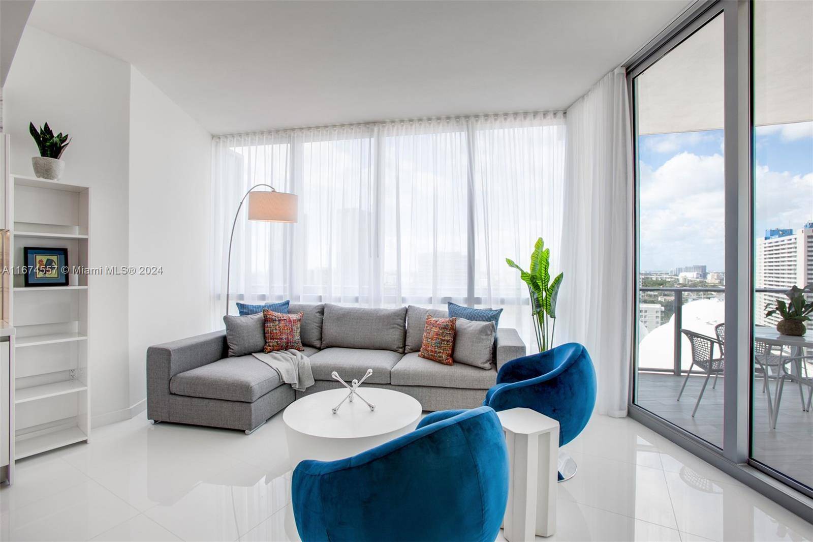 Experience luxury living at this stunning 1 Bed Den, 2 Bath condo in the heart of Miami Worldcenter.