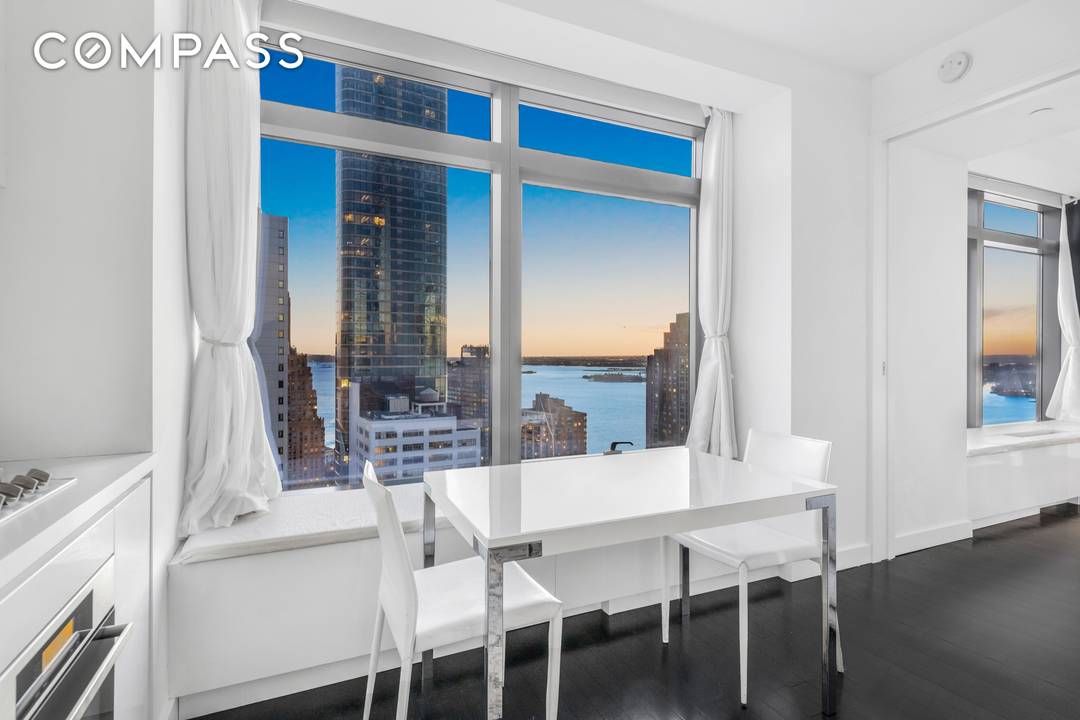 Residence 36H boasts breathtaking water views and an abundance of sunlight from expansive south facing windows.