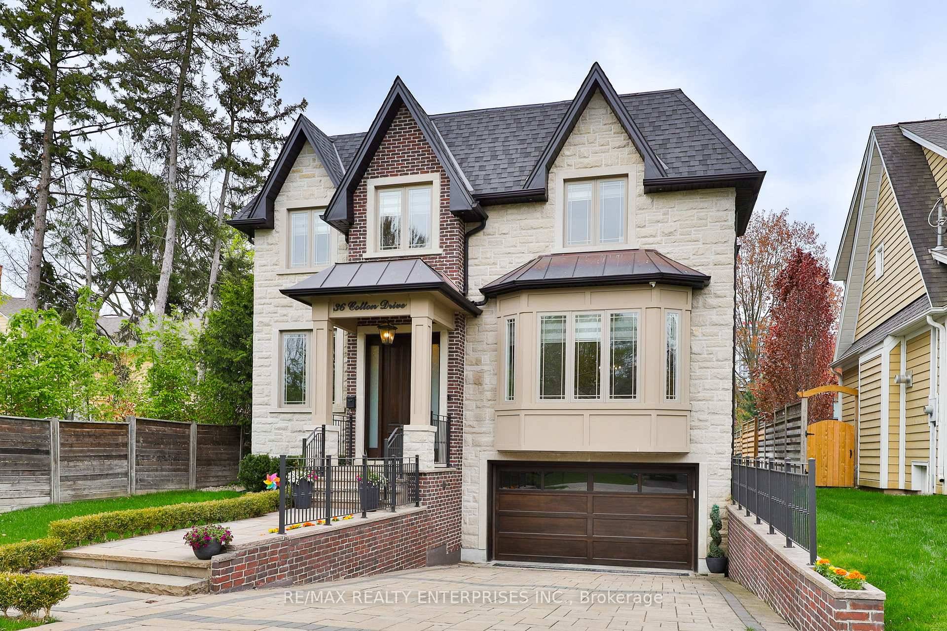 Welcome To 36 Cotton Drive, A Luxurious Custom Built Residence Located In The Prestigious Mineola West Neighbourhood Of Mississauga.