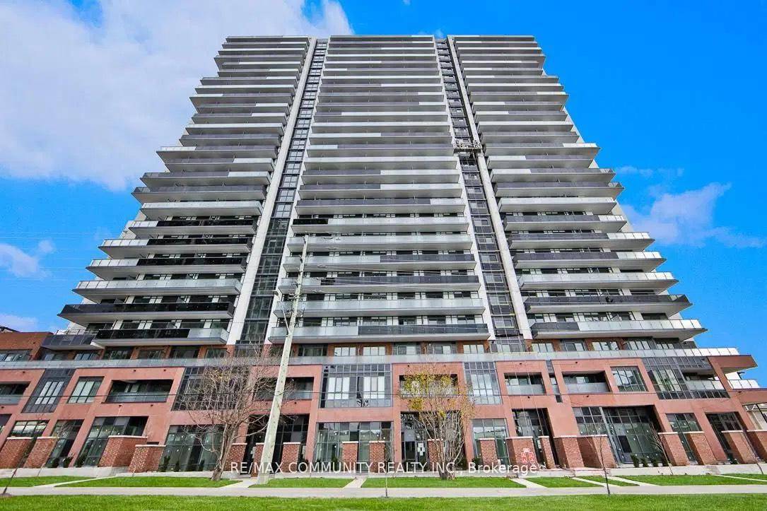 Never lived in unit featuring a bright west facing balcony, modern kitchen with stainless steel appliances, built in oven, quartz counters, laminate flooring, in suite laundry, and covered parking.
