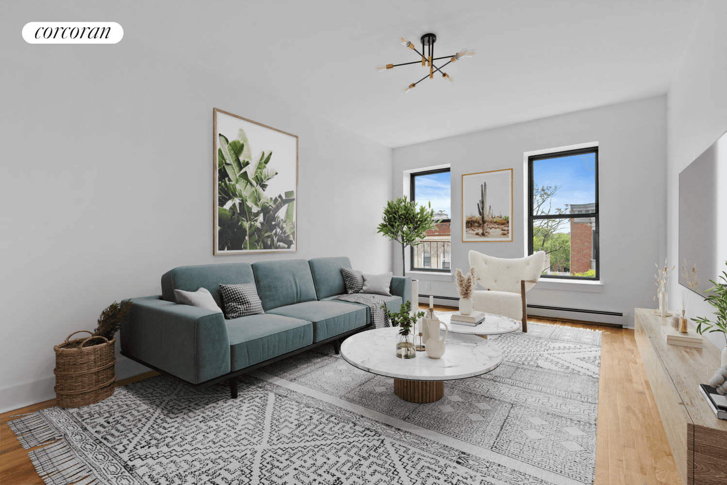 Welcome to 725 MacDonough Street 4A, a delightful and charming condo with a unique layout, nestled in the heart of Bedford Stuyvesant.