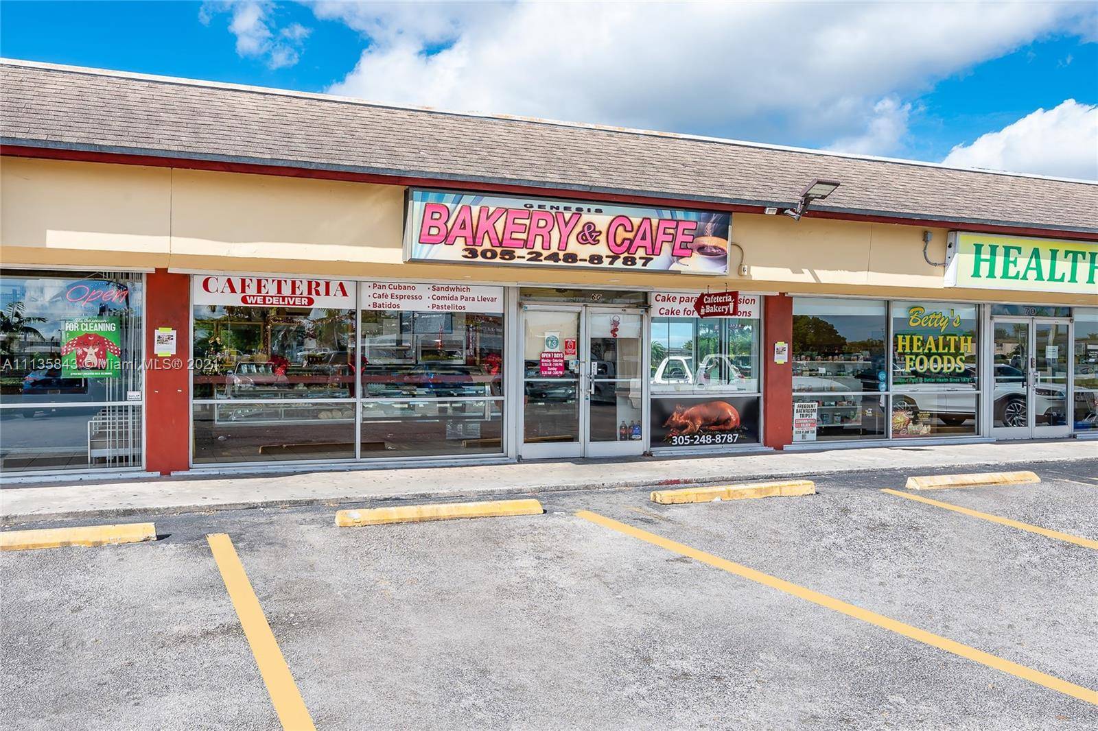 This famous bakery shop for sale has been in business since 2001.