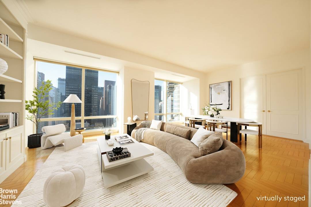 Rarely Available Exquisite 33rd Floor Residence with Iconic Views Welcome home to this sleek and sophisticated 2 bedroom, 2.
