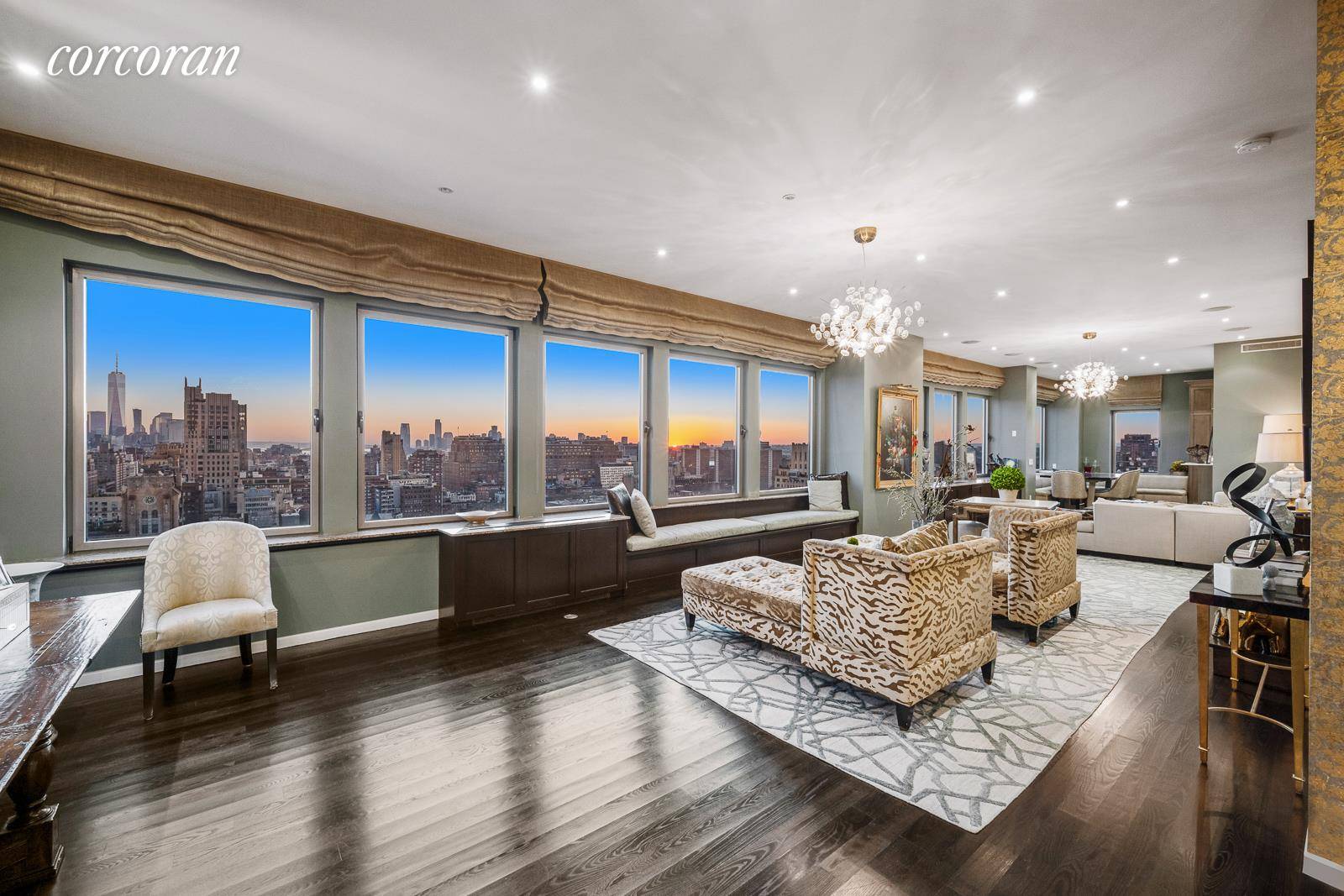 This spectacular 3, 500 sqft, South facing 4 bedroom 3.