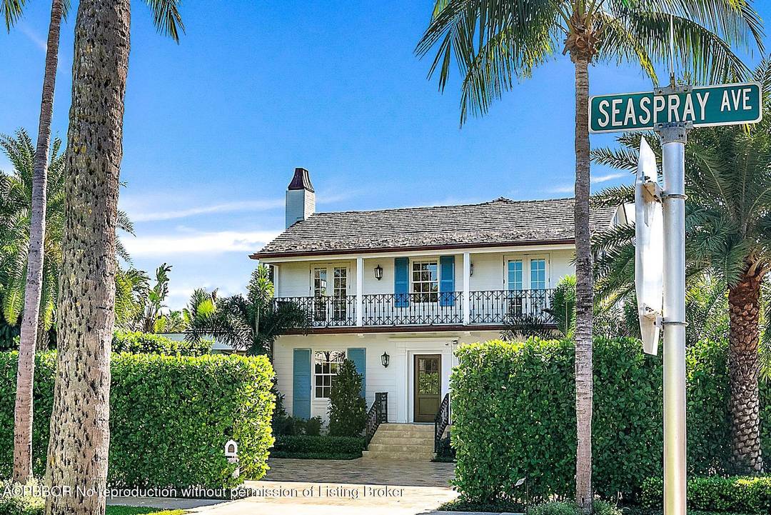 Welcome to 360 Seaspray, a quintessential Palm Beach, 4 bed, 5.