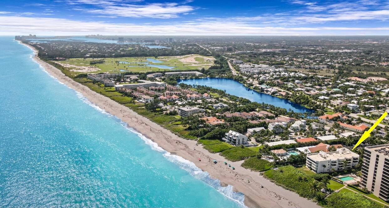 Boutique Condo Building Directly on the Ocean located on desirable Juno Beach.