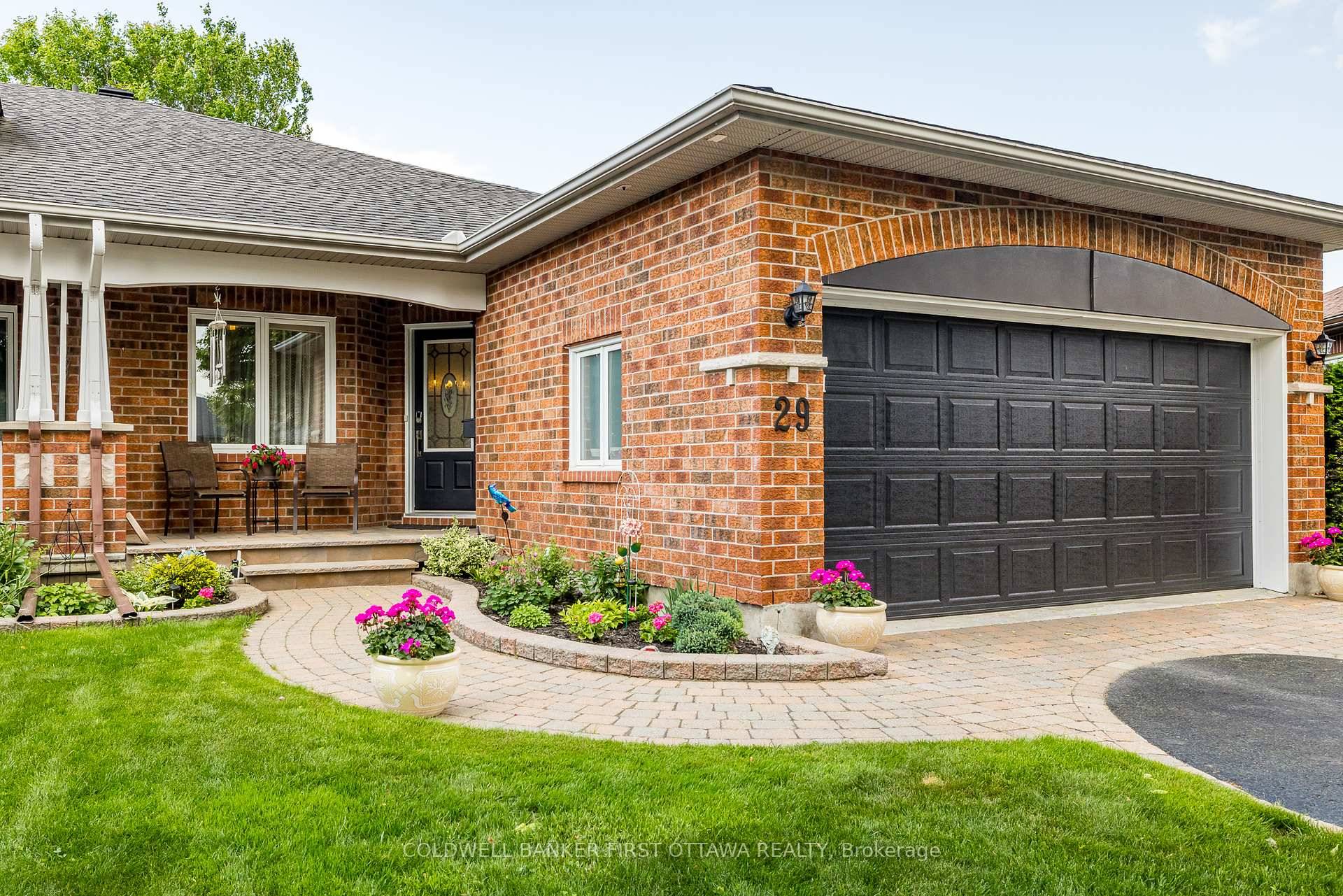 Beautifully maintained Tamarack end unit bungalow in the highly desirable Pine Meadows Adult Lifestyle Community in Kanata.