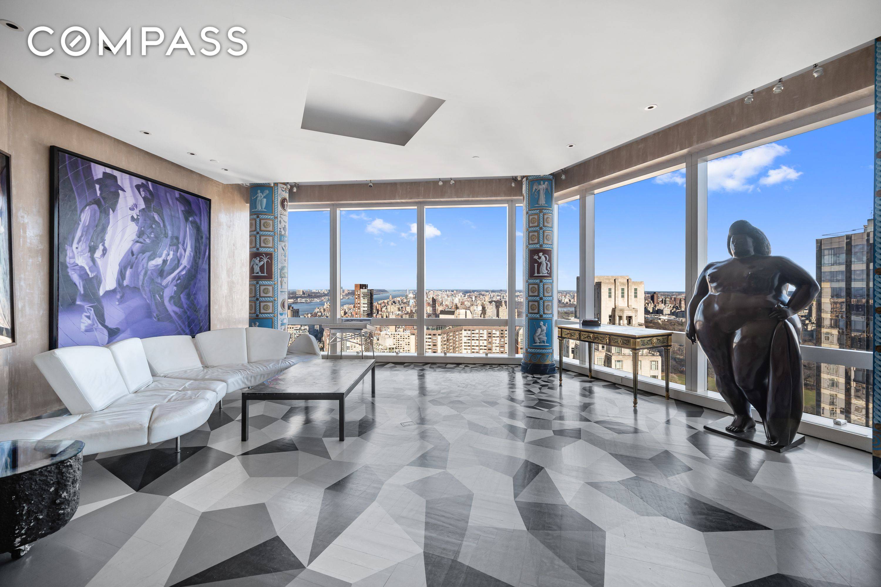 Surround yourself with Central Park views and expansive designer interiors in this stunning two bedroom, two and a half bathroom showplace in The Residences at the Mandarin Oriental one of ...