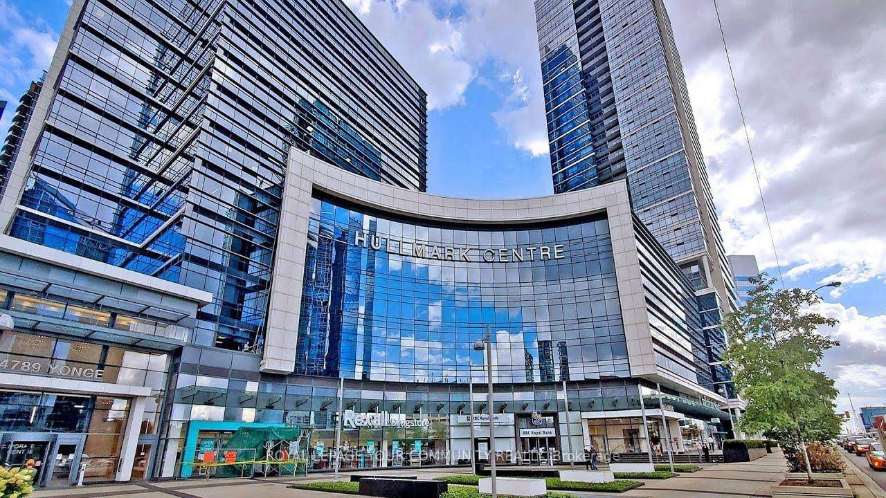 Luxury Tridel Hullmark Centre 1 Bedroom Corner Suite, Direct Indoor Access To Both Yonge amp ; Sheppard Subway Lines.