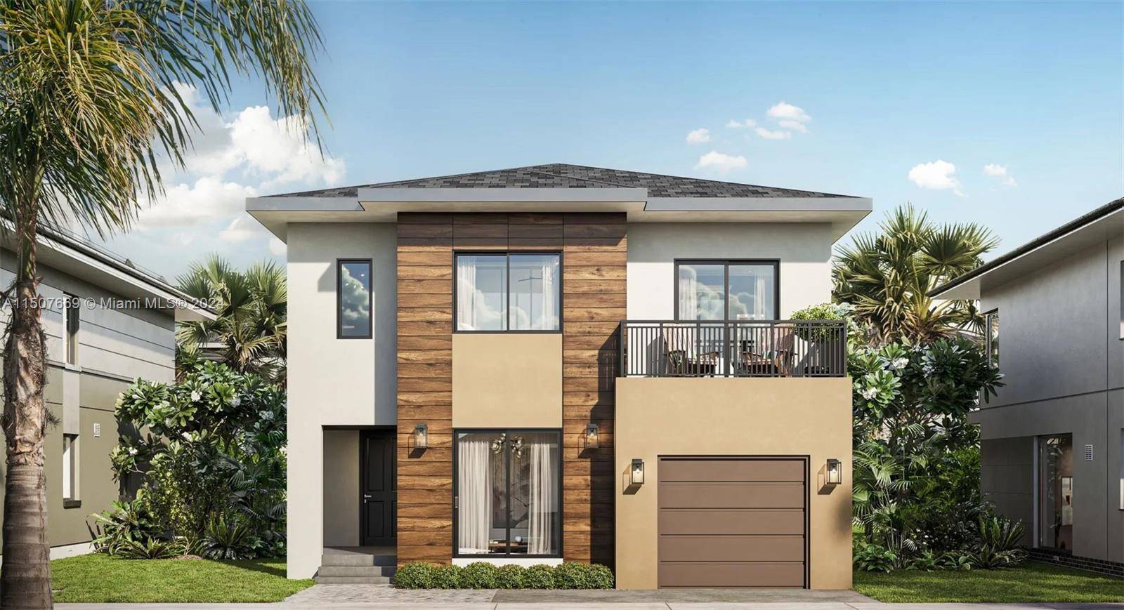 On Alba an Onx Homes Community Now Under Construction Model AN with Taupe Facade X Construction Pure Concrete Home with impact windows amp ; doors, concrete foundation, concret mid slab, ...