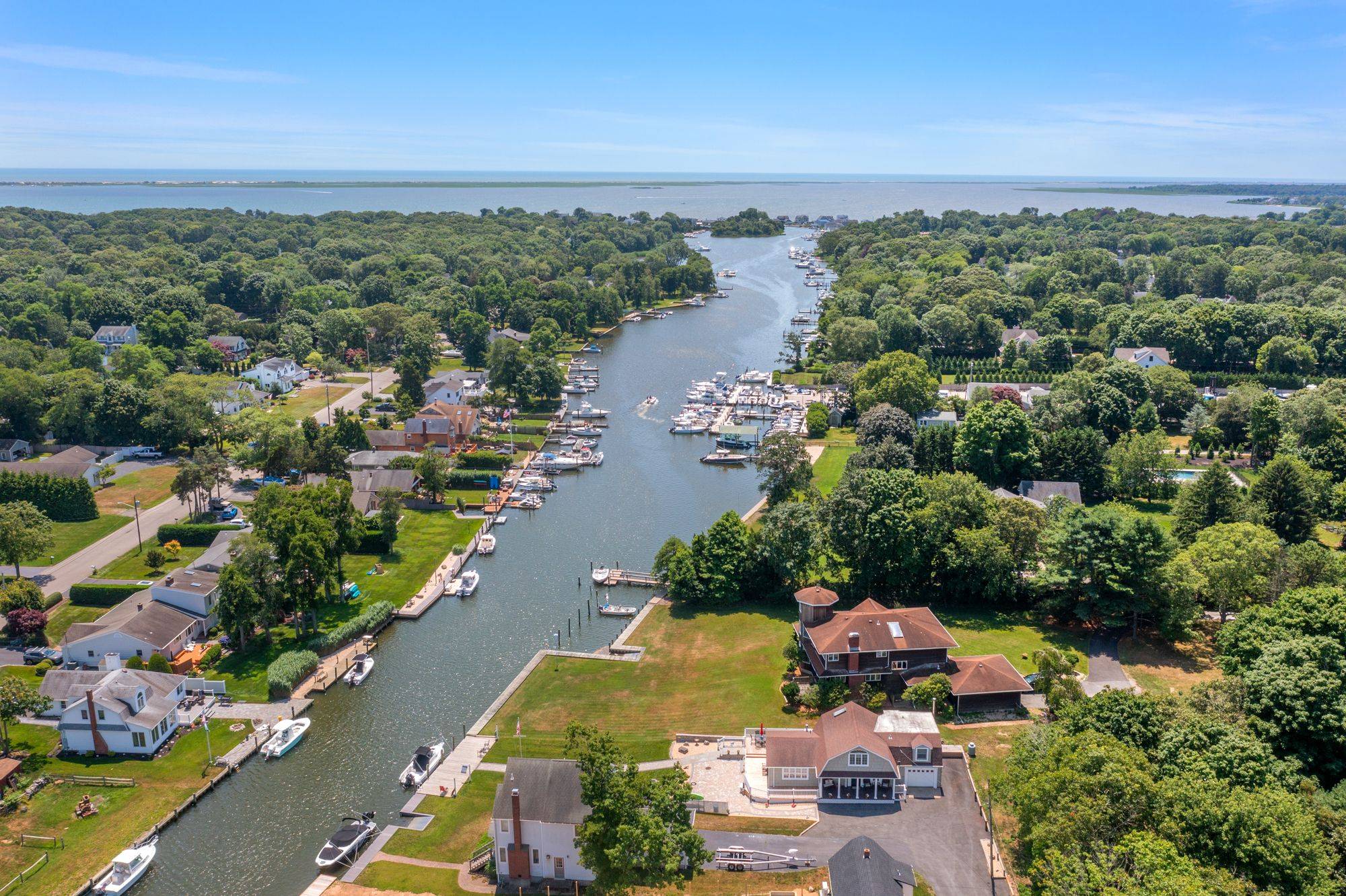 Boaters Delight, On the Water in Center Moriches. 