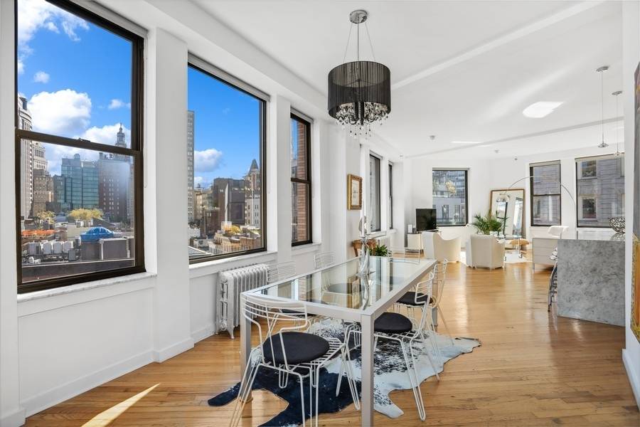 Introducing this gut renovated pre war loft nestled in the heart of Tribeca, a sun drenched 3 bedroom, 2.