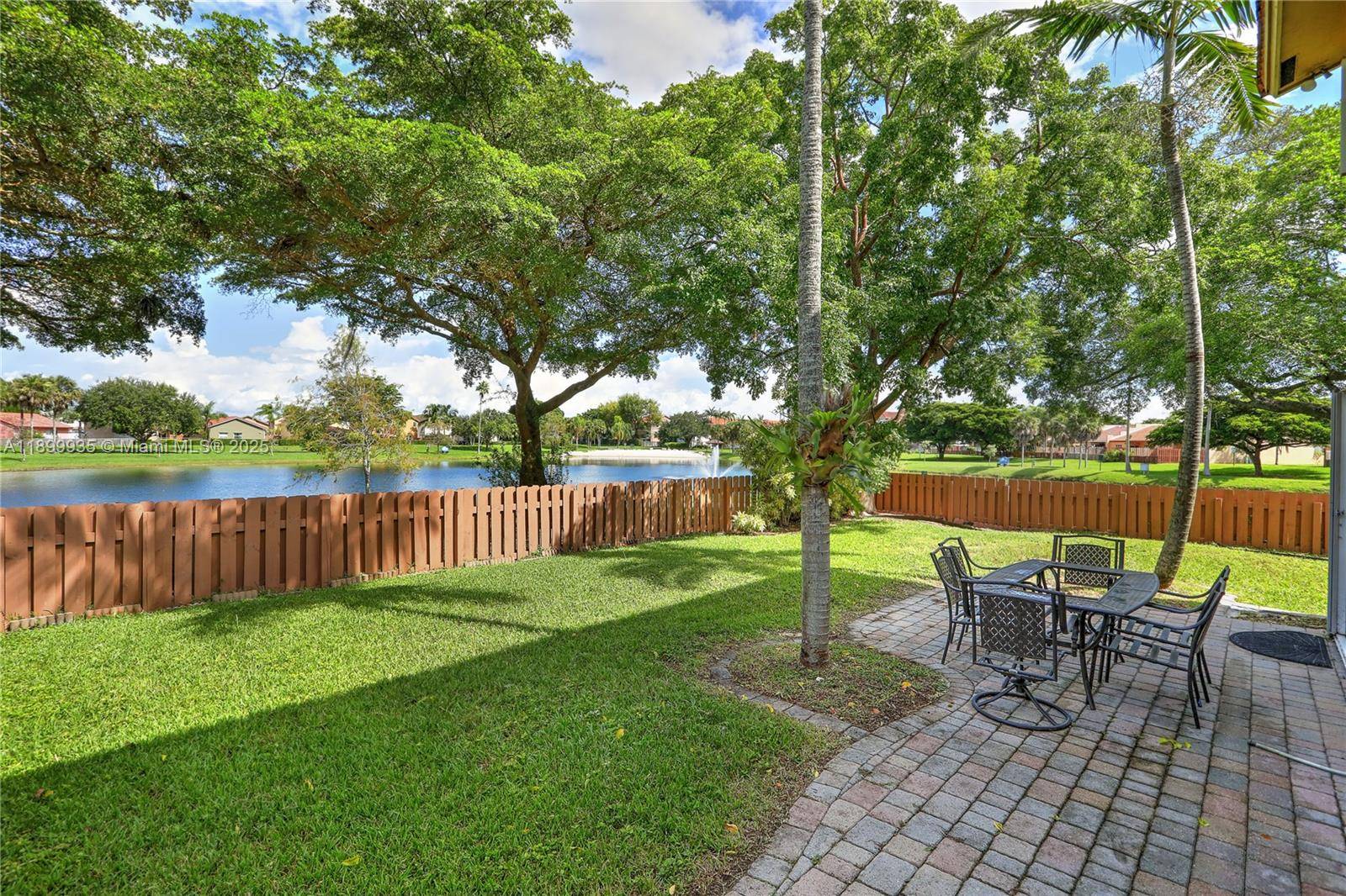 Rare opportunity to own a private corner single family lake front home with a larger than normal lot 6, 900 sq ft for the community including a good sized backyard ...