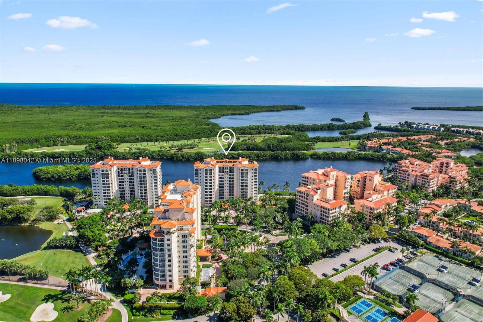 Nature's Paradise ! Stunning unobstructed views of the bay, ocean amp ; golf course.